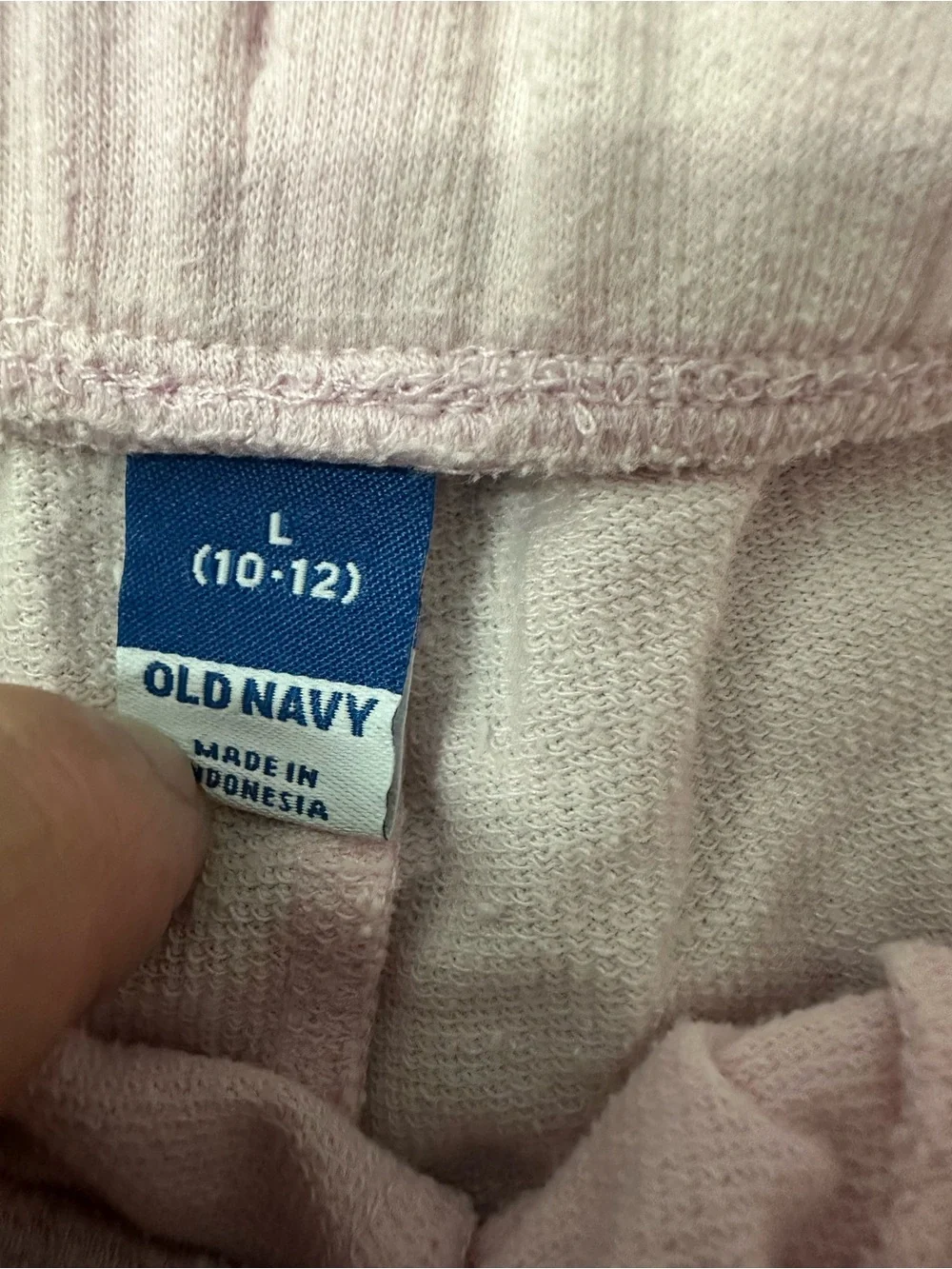 old navy girls size L (10/12) pink shorts
